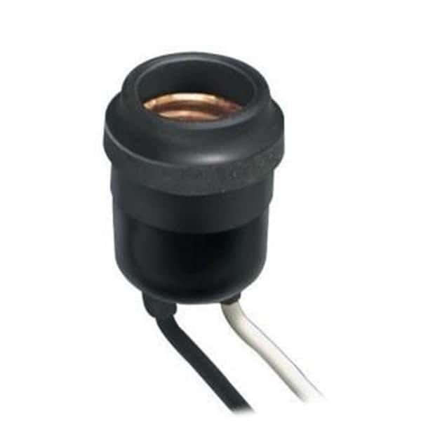 Commercial Electric 15 Amp Weather Proof Socket - Black