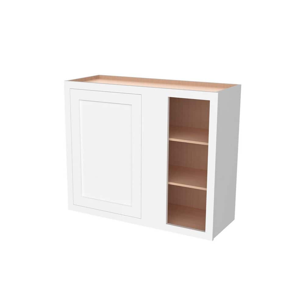 36 in. W x 13.5 in. D x 36 in. H RTA Standard Blind Corner Wall Kitchen Cabinet in Beige Full Overlay Design price history on PriceWatchPro