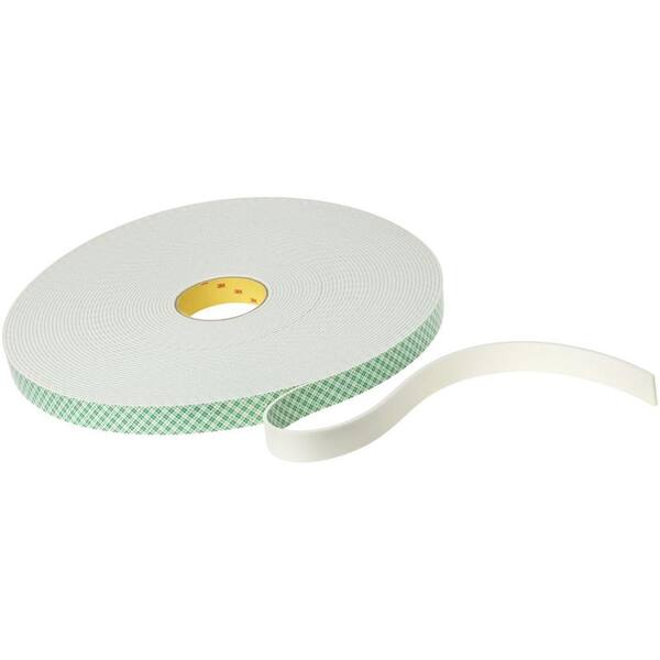 3M Scotch 1 in. x 4 yds. Double Sided Mounting Tape (Case of 5)