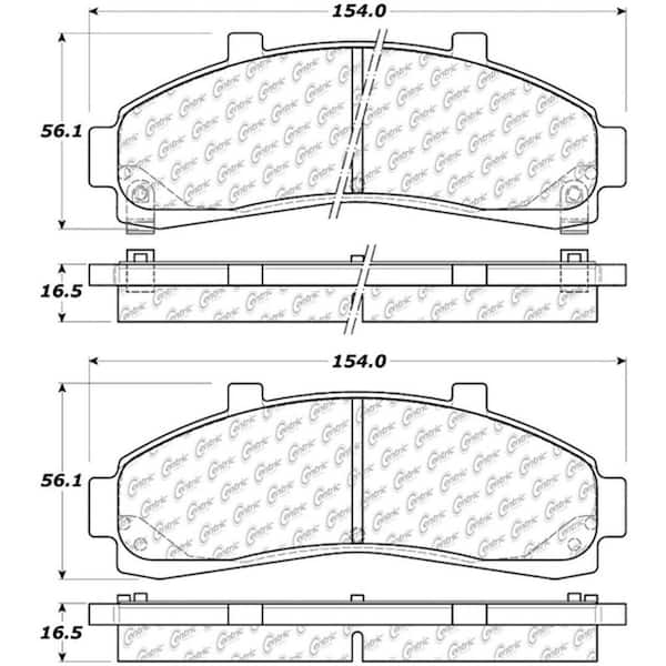 Centric Parts Disc Brake Pad Set