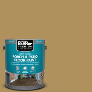 1 gal. #S310-5 Brazilian Citrine Gloss Enamel Interior/Exterior Porch and Patio Floor Paint