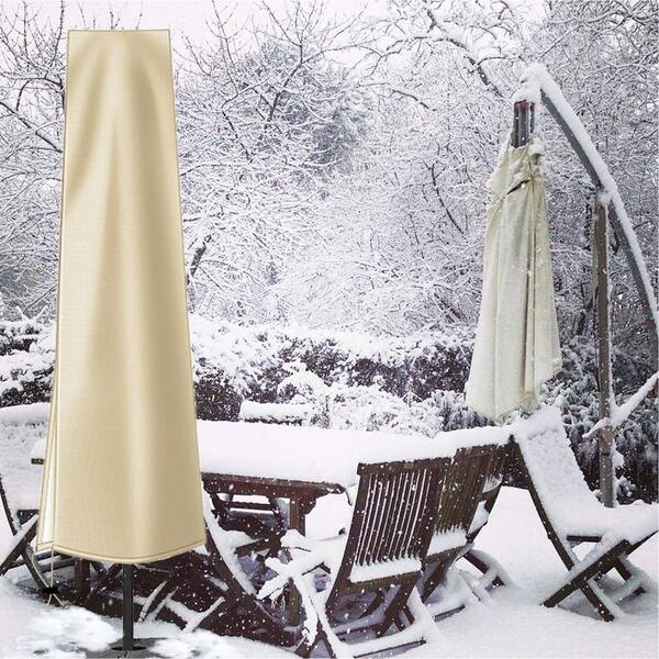 7-ft w x 10.5-ft l patio umbrella Lyon | 7.5ft Market Patio Umbrella