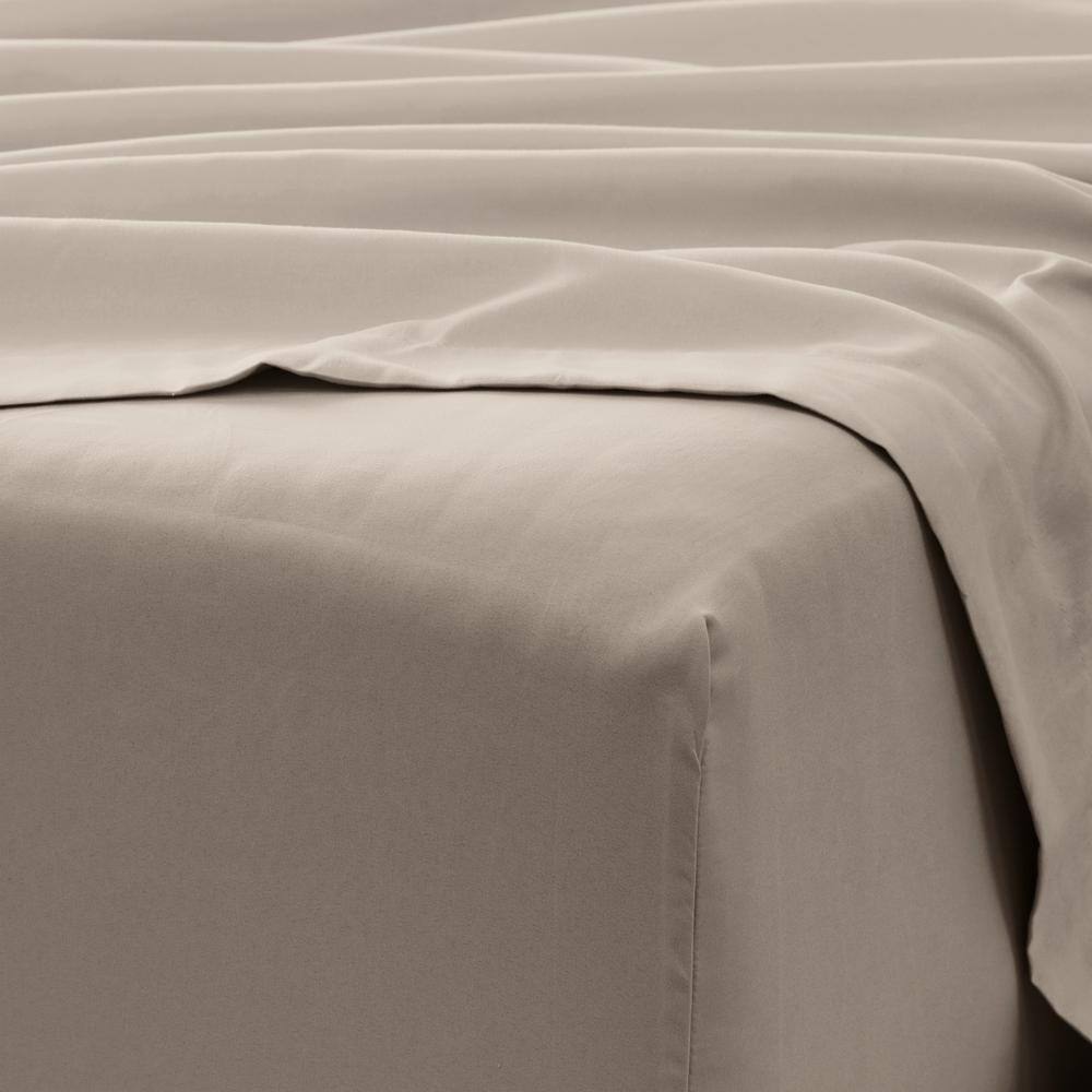 Taupe Queen Ultra Soft Microfiber 6-Piece Sheet Set