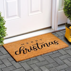 Classic Christmas Doormat 17" x 29"