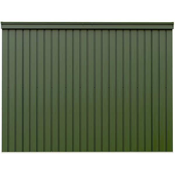 Scotts Garden Storage Shed 4 ft. W x 8 ft. D x 6 ft. H Metal Shed 