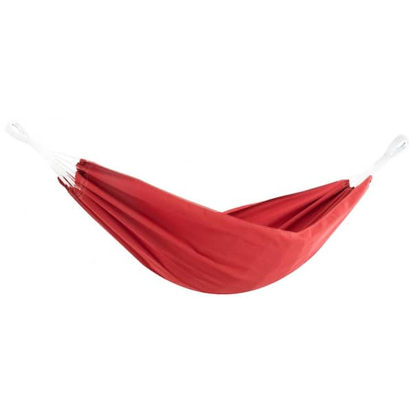 Vivere 12 ft. Brazilian Sunbrella Hammock Bed in Crimson