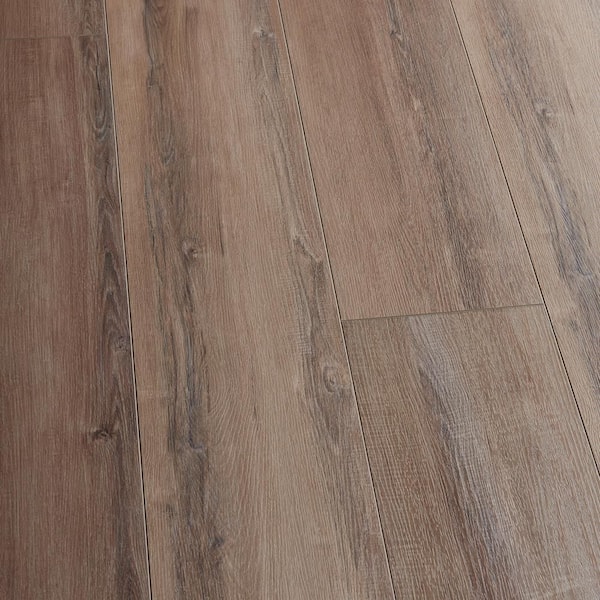 Malibu Wide Plank Hickory Presidio 20 MIL 9.1 in. x 60 in. Click Lock Waterproof Luxury Vinyl Plank Flooring (30.5 sq. ft./case)