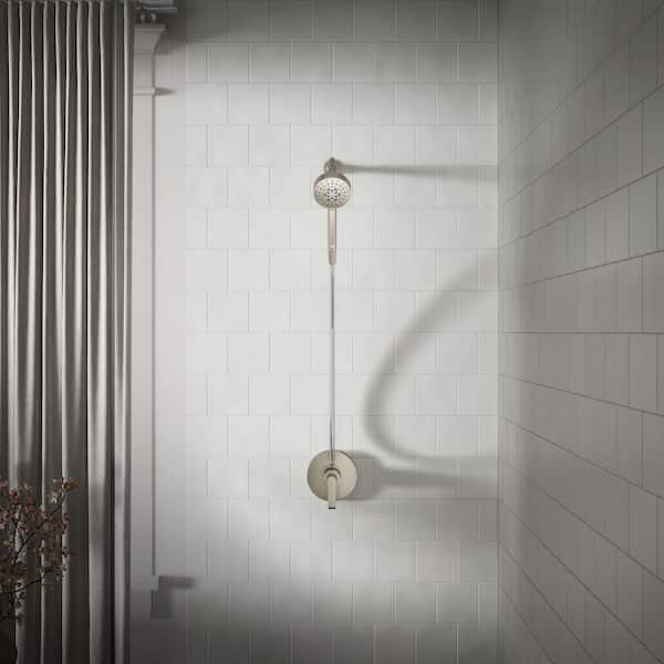 KOHLER Lively 4-Spray Patterns Wall Mount 4.312 in. Handheld