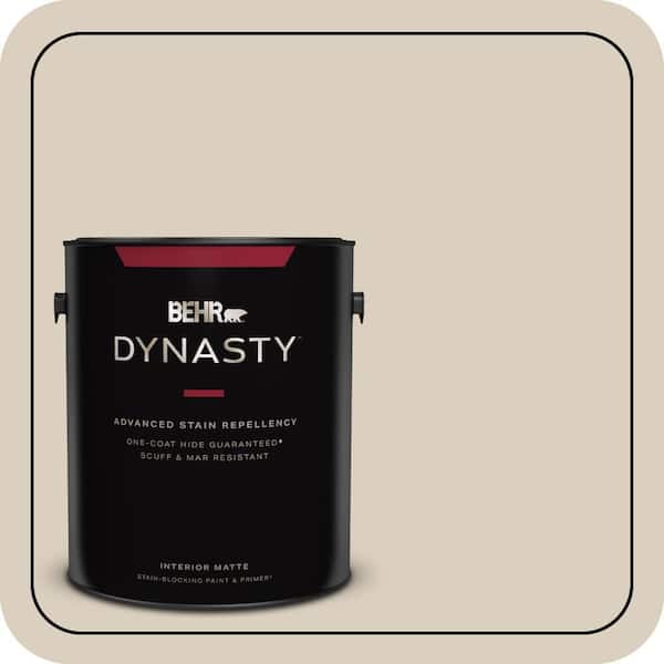 1 gal. #BWC-25 Sandy Clay Matte Interior Stain-Blocking Paint & Primer