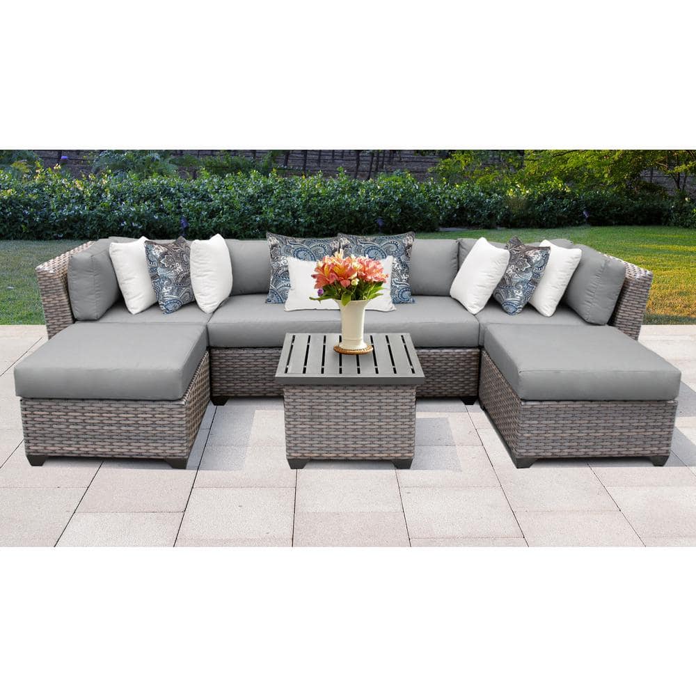 florence 7 piece outdoor sectional