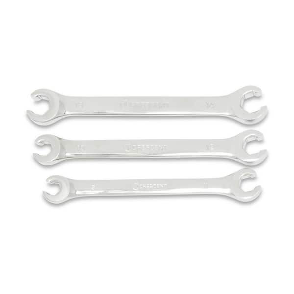 Crescent Metric Flare Nut Wrench Set (3-Piece)