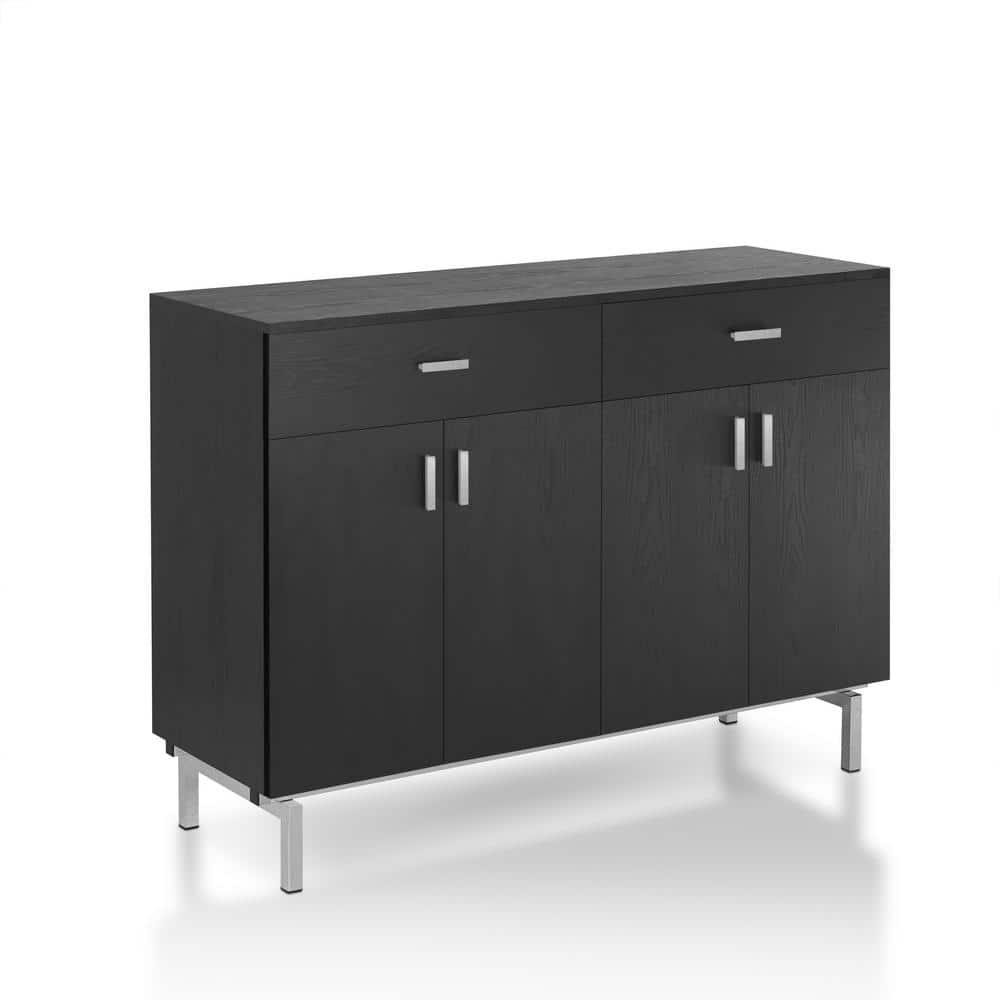 Furniture of America Lanai Black Buffet with 2Drawer YNJBT2222BLKA1 — free download