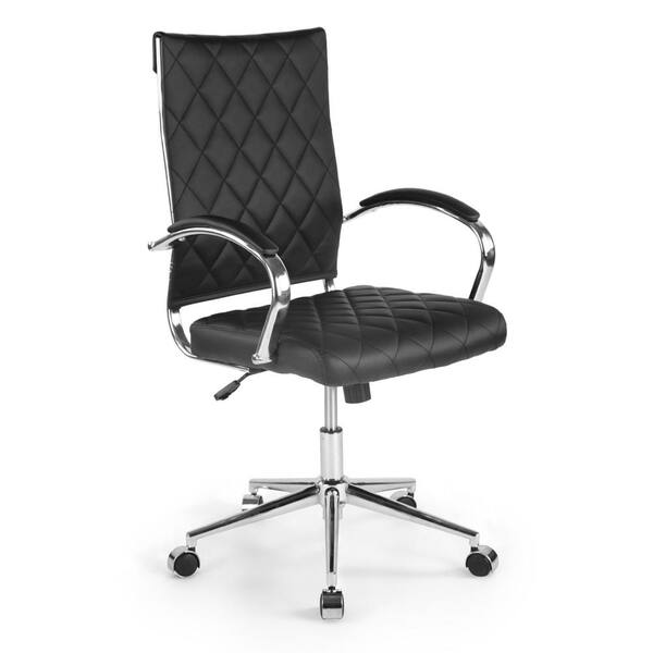 EDGEMOD Draper Black High Back Office Chair
