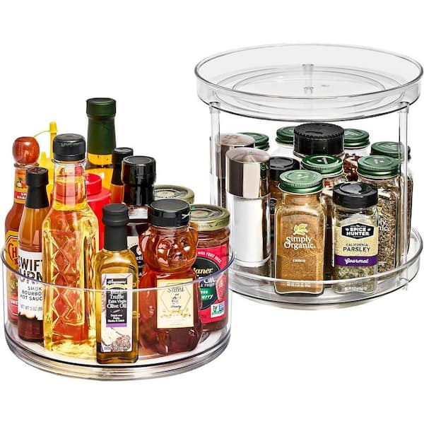 Lazy Susan Organizer, 1 Flat Lazy Susan 1 Two Tier