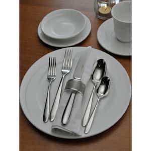 Mascagni II Silver 18/0 Stainless Steel Salad/Dessert Fork (12-Pack)