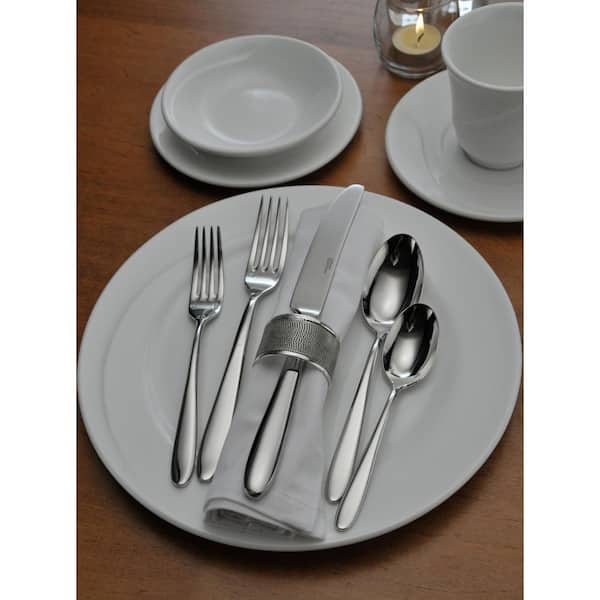 Mascagni II Silver 18/0 Stainless Steel A.D. Coffee Spoon (12-Pack)