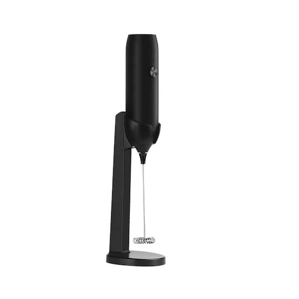 Handheld USB Type-C Milk Frother with Stand, Powerful Electric Foam Maker for Coffee Latte