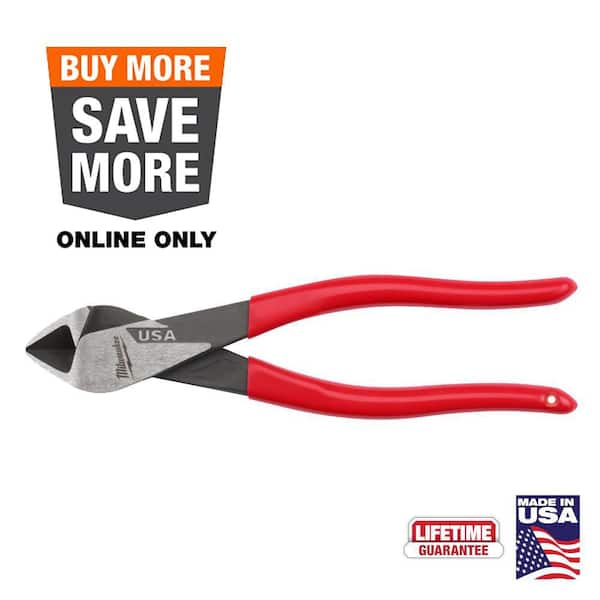 8 in. Diagonal Cutting Pliers with Dipped Grip