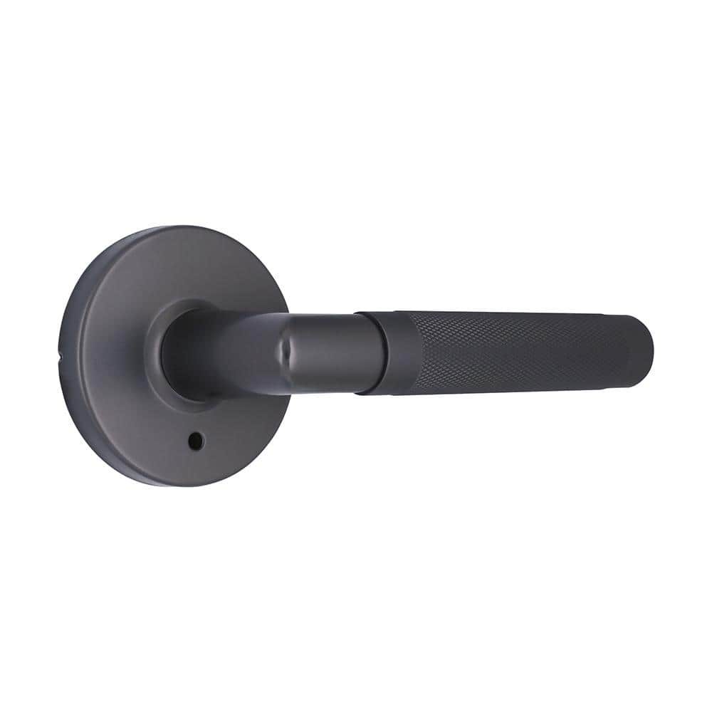 Woodcliff Gun Metal Privacy Bed/Bath Door Lever