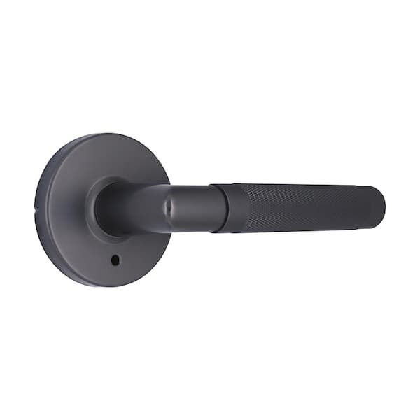 Woodcliff Gun Metal Privacy Bed/Bath Door Lever