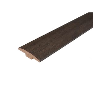 Saturn 0.28 in. Thick x 2 in. Wide x 78 in. Length Wood T-Molding