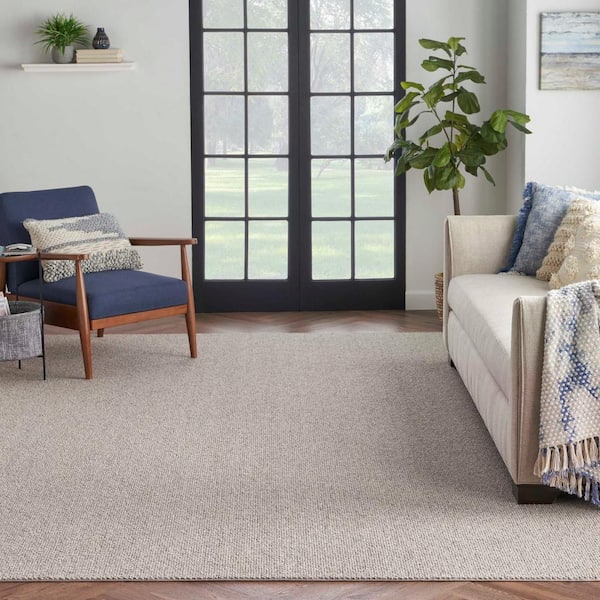 Four Square Shalestone Custom Area Rug with Pad