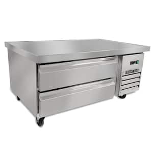 Two-Drawer Refrigerated Chef Base, 6.5 cu. ft. Storage Capacity, in Stainless Steel