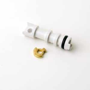 Temptrol Brass and Plastic Diverter/Volume Spindle Kit