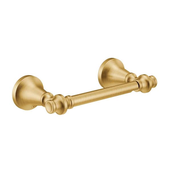 Colinet Wall Mounted Toilet Paper Holder in Brushed Gold