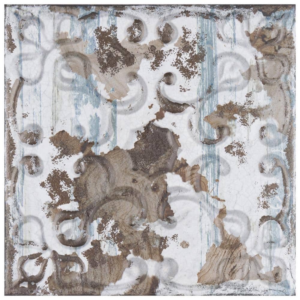Aevum Ornato Dark 7-7/8 in. x 7-7/8 in. Ceramic Wall Tile (9.24 sq. ft./Case) price history on PriceWatchPro