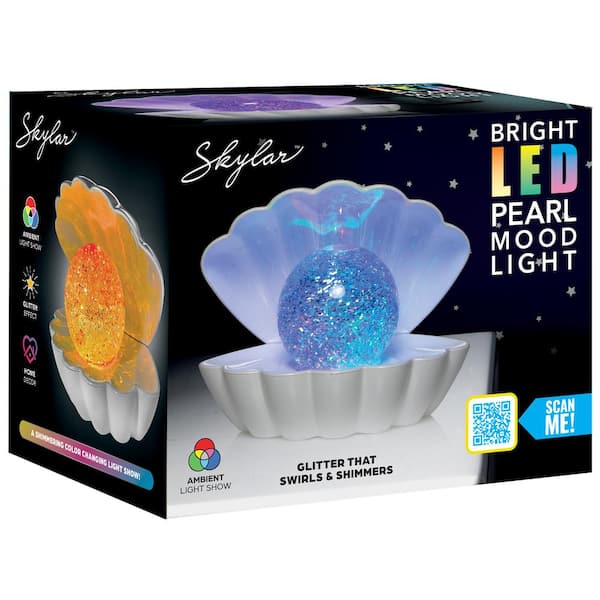 SKYLAR Bright LED Glitter Glow Pearl Light SK8059 - The Home Depot