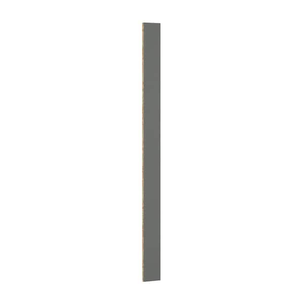 Hampton Bay Designer 3 in. x 42 in. x 0.625 in. Furniture Board Filler in Storm Gray