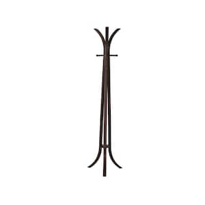 Details about   Contemporary Hallway Metal 6-Hook Metal Brushed Brown Twig Branch Coat Rack 