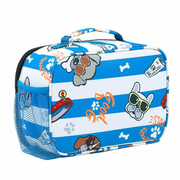 Travelers Club 5-Piece Dog Print Kid's Luggage Set With Spinner Wheels Carry -On TCS-K1005-DOG The Home Depot