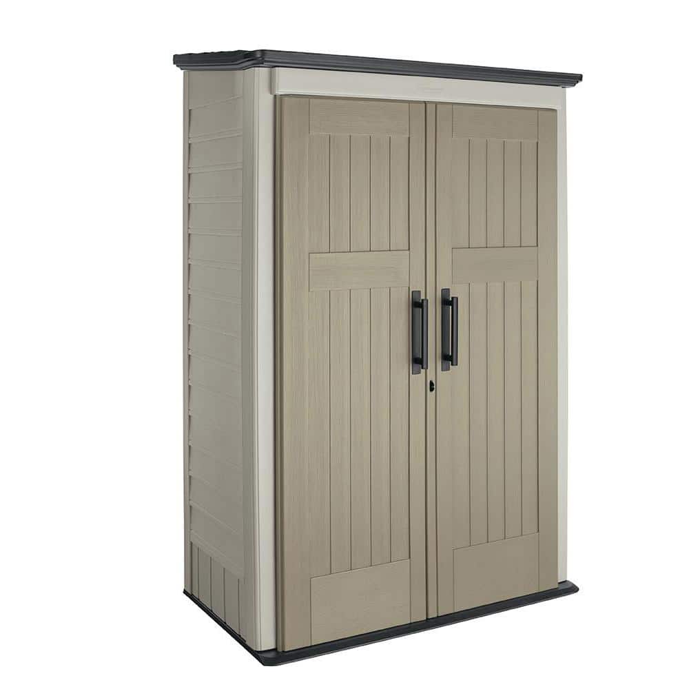 Rubbermaid Big Max 2 Ft 6 In X 4, Storage Shed Cabinet