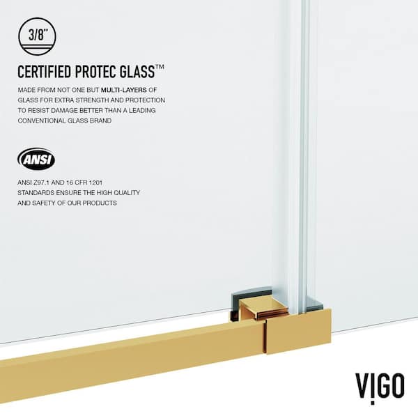 VIGO Hamilton 56 in. to 60 in. W x 78 in. H Aerodynamic