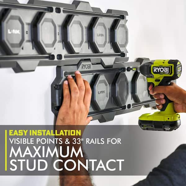 RYOBI - LINK 15-Piece Wall Storage Kit