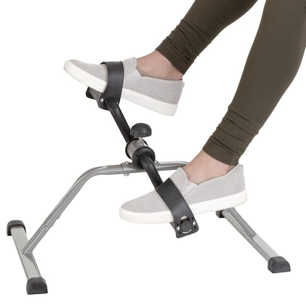 Portable Under Desk Stationary Pedal/Cycle Fitness Machine for Indoor Exercise 788107LAU - The Home Depot Portable Under Desk Stationary Pedal/Cycle Fitness Machine for Indoor Exercise 788107LAU - The Home Depot