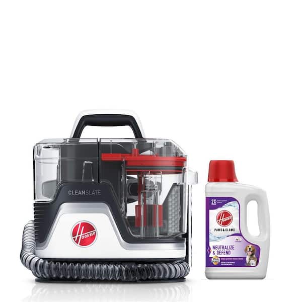 HOOVER CleanSlate Pro Portable Carpet and Upholstery Spot Cleaner with 64 oz. Paws and Claws Pet Carpet Cleaner Solution