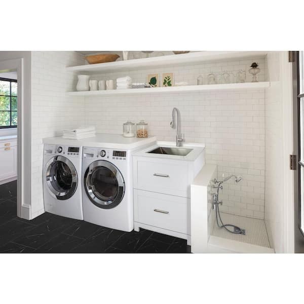 Transolid All In One 29 X 25 5, Home Depot Laundry Room Cabinets With Sink