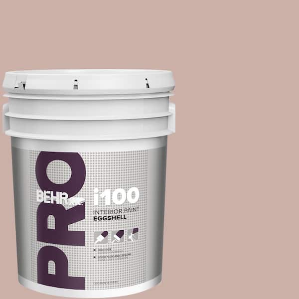 BEHR PRO 5 gal. #HDC-CT-07A Vintage Tea Rose Eggshell Interior Paint
