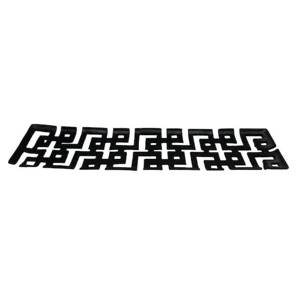 Aluminum Square Black Decorative Tray