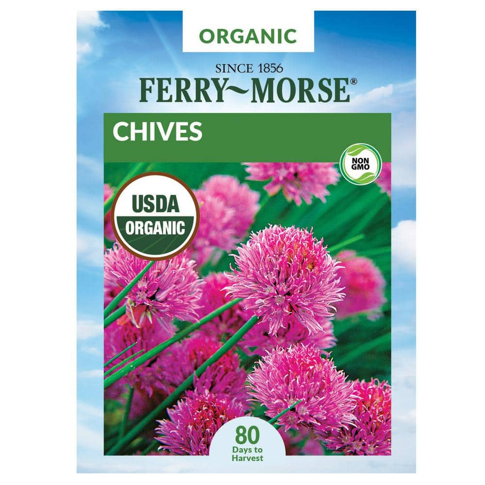 Ferry-Morse Organic Chives Herb Seed 1335 - The Home Depot