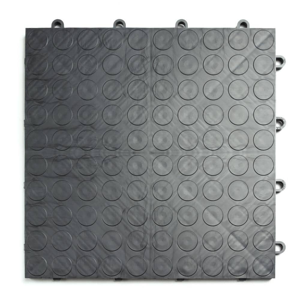 12 in. x 12 in. Coin Graphite Modular Tile Garage Flooring (24-Pack) price history on PriceWatchPro