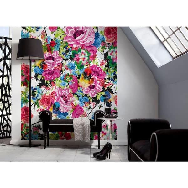 Komar 100 in. x 72 in. Romantic Pop Wall Mural