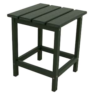 Long Island 18 in. Green Patio Side Table