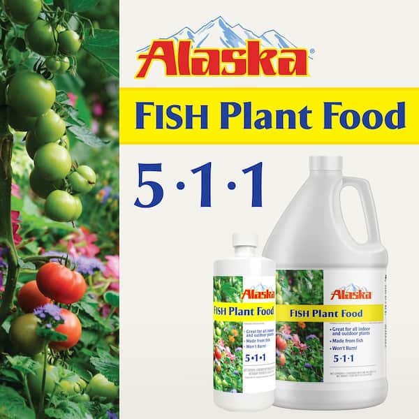 Alaska Organic Liquid All Purpose Plant Food 1 qt