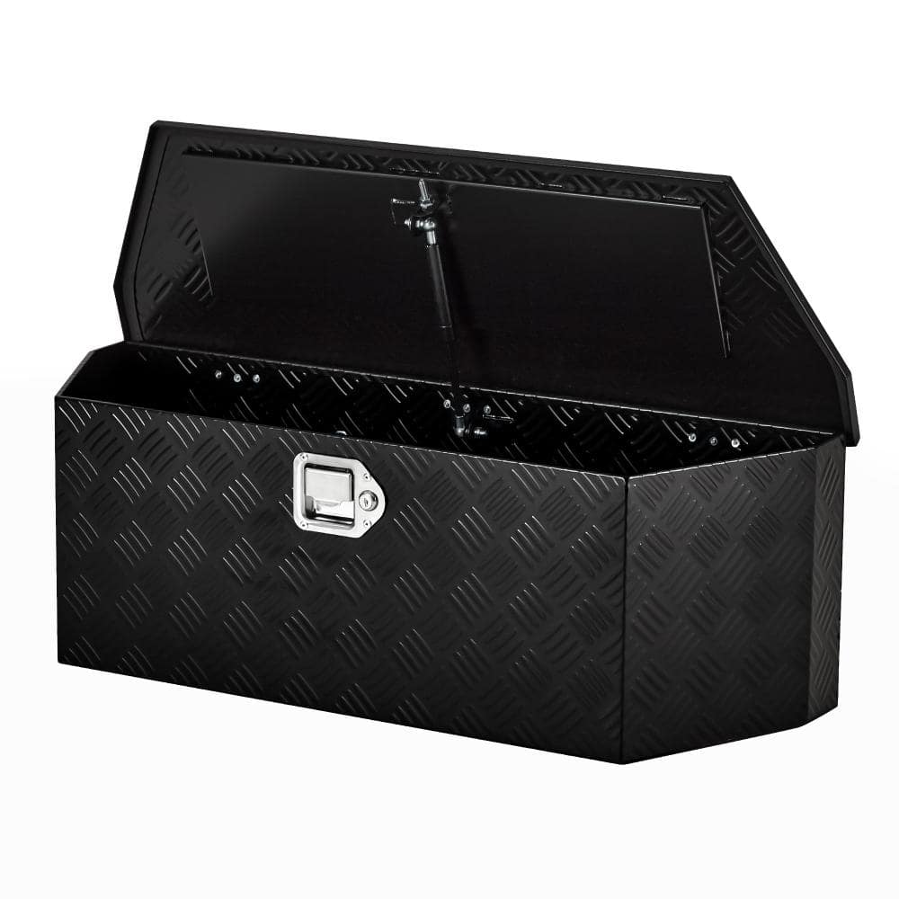 Heavy Duty Lockable Steel Trailer Tongue Tool Box with Keys for Pickup Truck Bed, RV, SUV, Hitch, Towing price history on PriceWatchPro