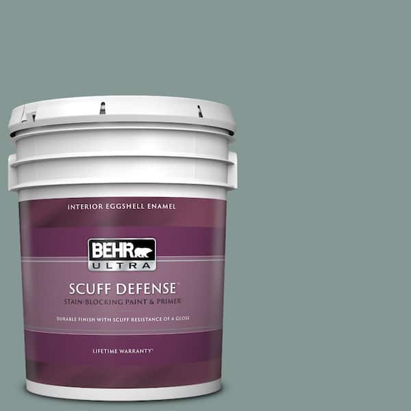 BEHR ULTRA 5 gal. #T18-15 In The Moment Extra Durable Eggshell Enamel Interior Paint & Primer