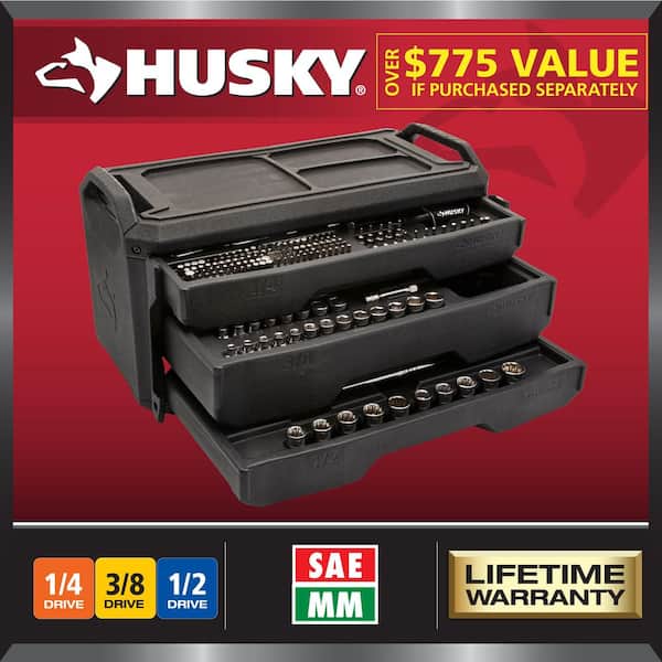Husky mechanics tool set · 310 pieces